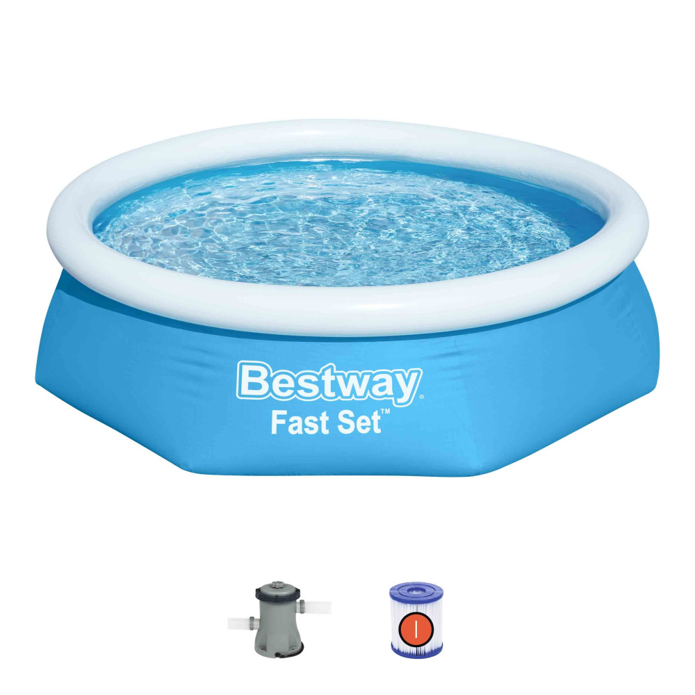 Купить Бассейн Bestway 244х61 см (фильтр-насос в комплекте) 