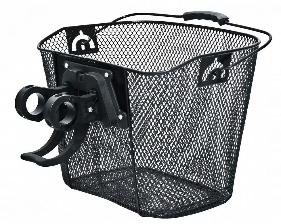 Купить Корзина передняя RAPIDA, крепление на руль, 35x27x26 см