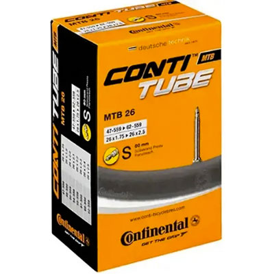 Купить Камера CONTINENTAL MTB 26 дюймов x1.75-2.5 дюймов , спортивный 60 мм