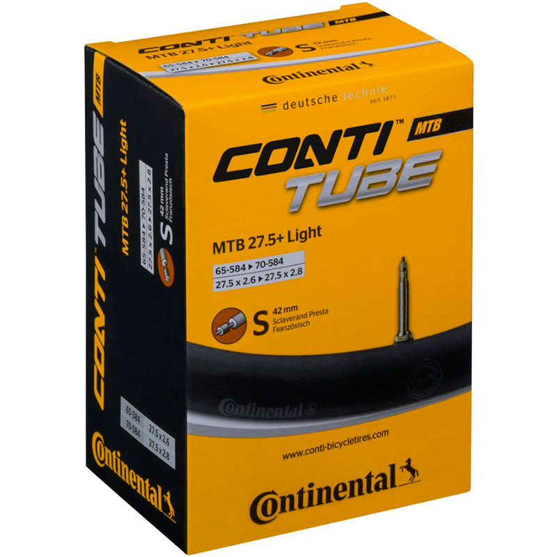 Купить Камера CONTINENTAL MTB Light 27.5 дюймов x1.75-2.4 дюймов , спортивный 42 мм