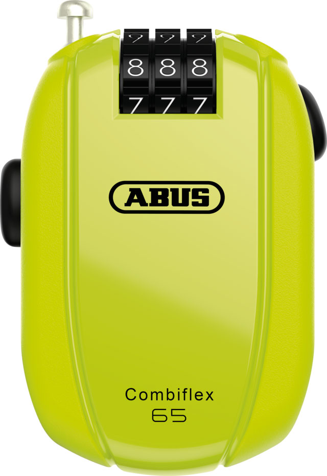 Купить Велозамок ABUS Combiflex StopOver 65, неон