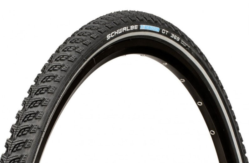 Купить Покрышка антипрокольная SCHWALBE MARATHON GT 365 28x1.75 DualGuard, TwinSkin