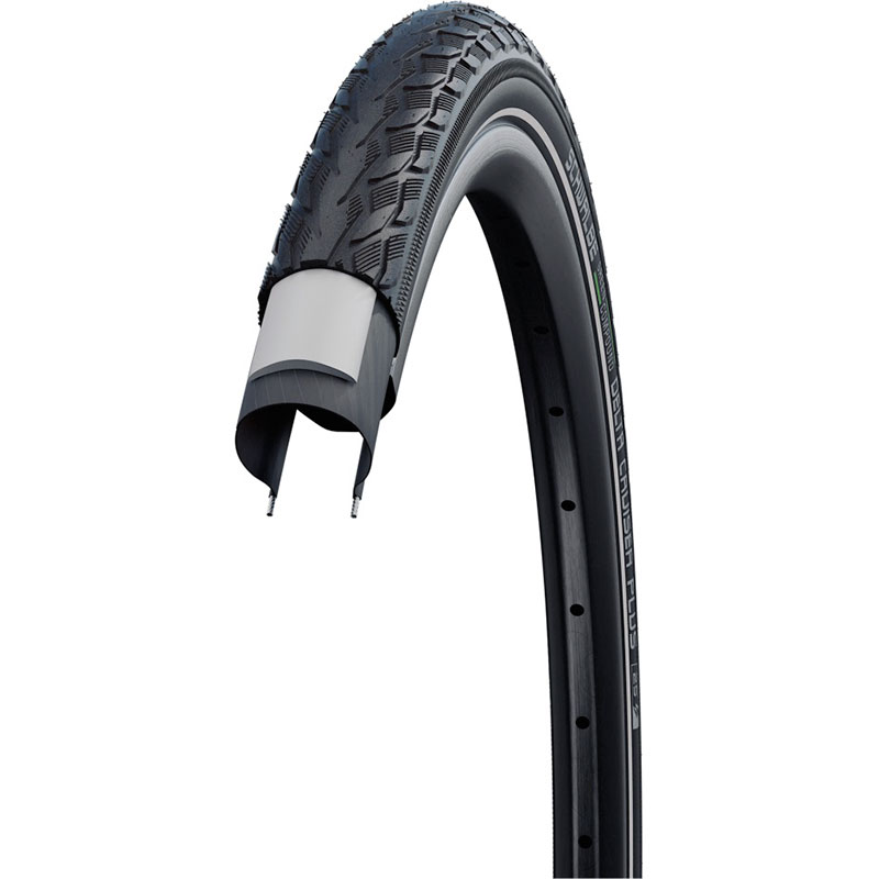 Купить Покрышка SCHWALBE Delta Cruiser Plus 26x1.75 дюймов  антипрокольная