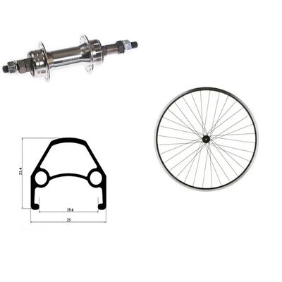 Купить Колесо заднее 26, втулка Shunfeng SF-HB03R, V-Brake, под трещотку 6/7 скоростей