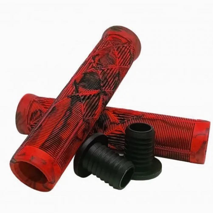 Купить Грипсы HAEVNER HG-KRBKR красный/черный 