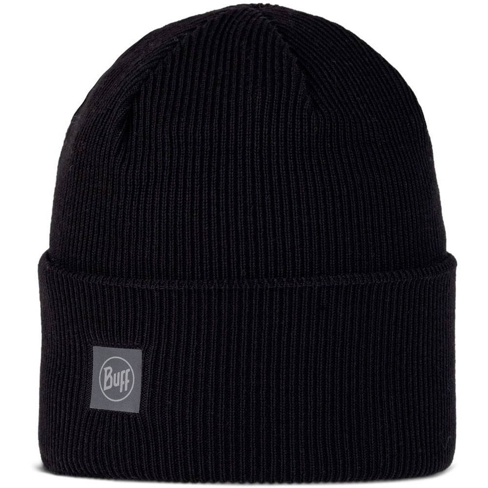 Купить Шапка BUFF Crossknit Hat Solid Black